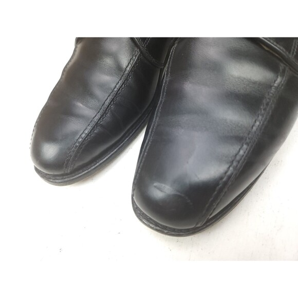 Allen Edmonds Men's Concord Leather Monk Strap Black Bicycle Toe Shoes 7.5 D - Picture 5 of 12